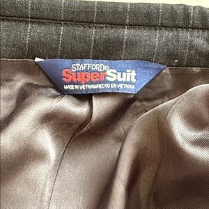 Stafford Super Suit Men's Charcoal Blazer